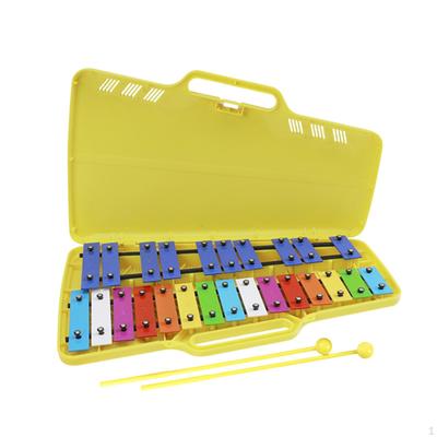 Children's Xylophone Music Instrument 25 Note Glockenspiel for Early Learning