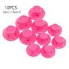 10/20pcs Mushroom Hair Curlers Soft Gentle Hair Care Rollers Non-Slip Silicone Wave Formers for Easy DIY Styling Curling Tools