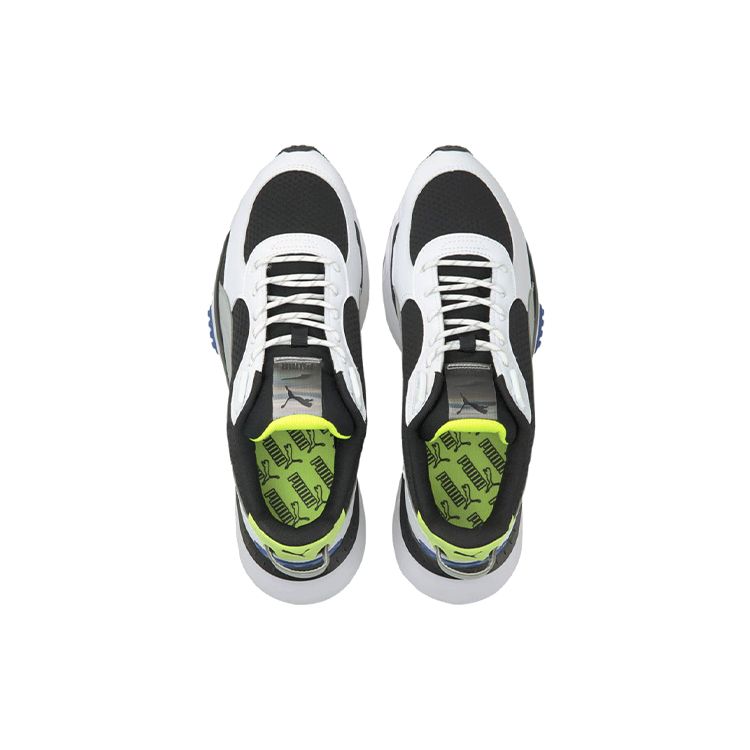 Puma Wild Rider Journey To Space Unisex Sneakers White Black Silver 382646-01