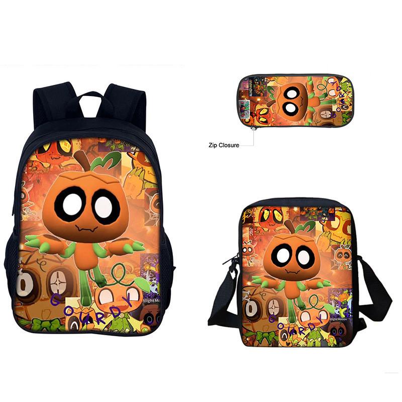 Dandys World Gourdy Childrens Backpack Pack With Cartoon Print And Waterresistant Material For Students