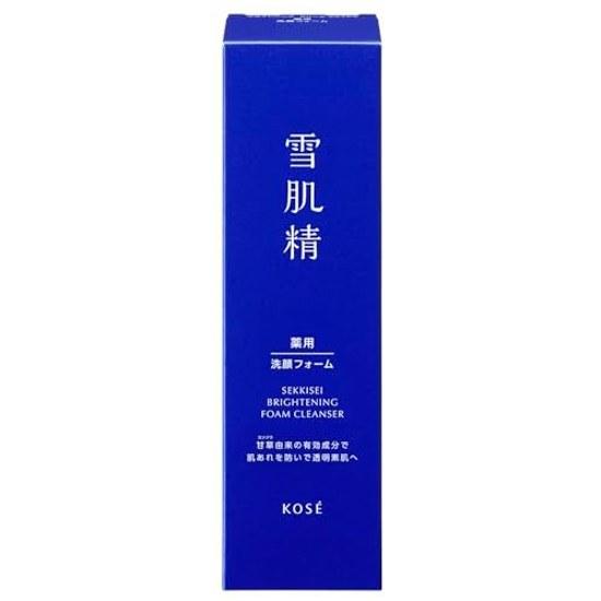 Sekkisei Cleansing Foam Quasi-Drug Medicinal Brightening Cream Wash 130g Product Dullness Pores Keratin Moisturizing Japanese Herbal Plants Jobs Tears