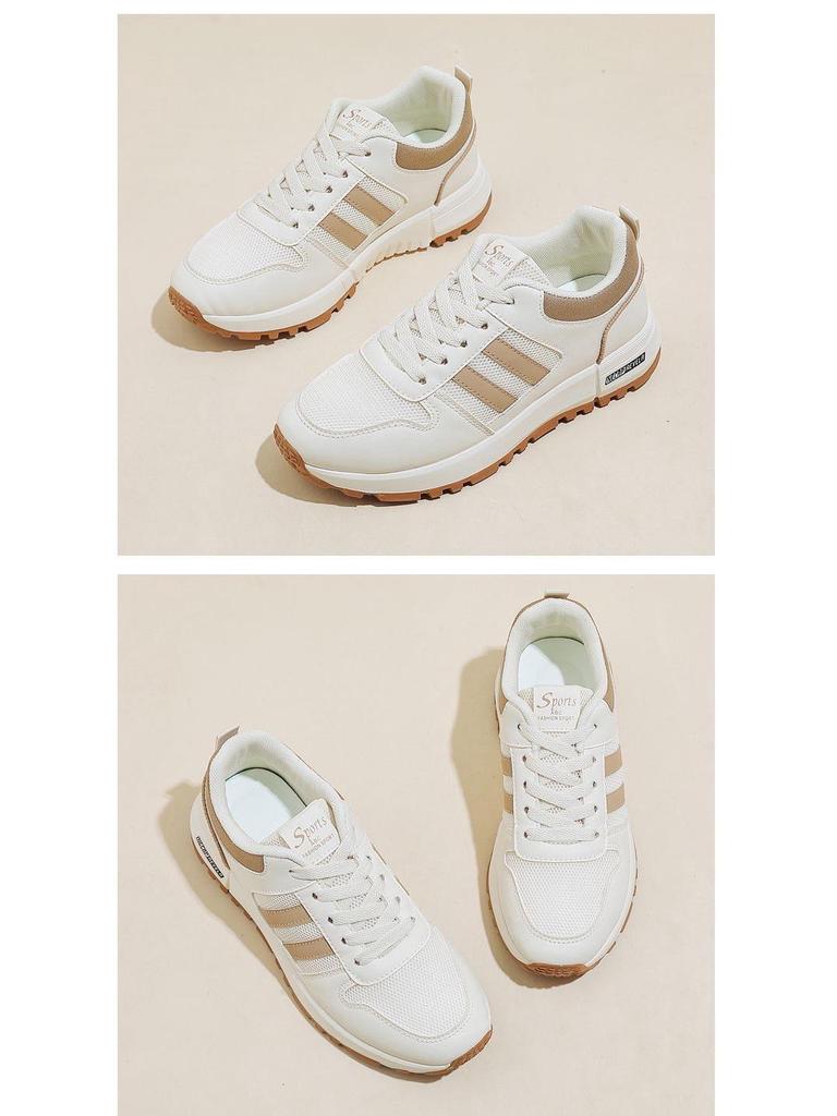 Women's Trendy Mesh Breathable Sneakers - Lightweight, Comfortable, Soft Sole Casual Shoes