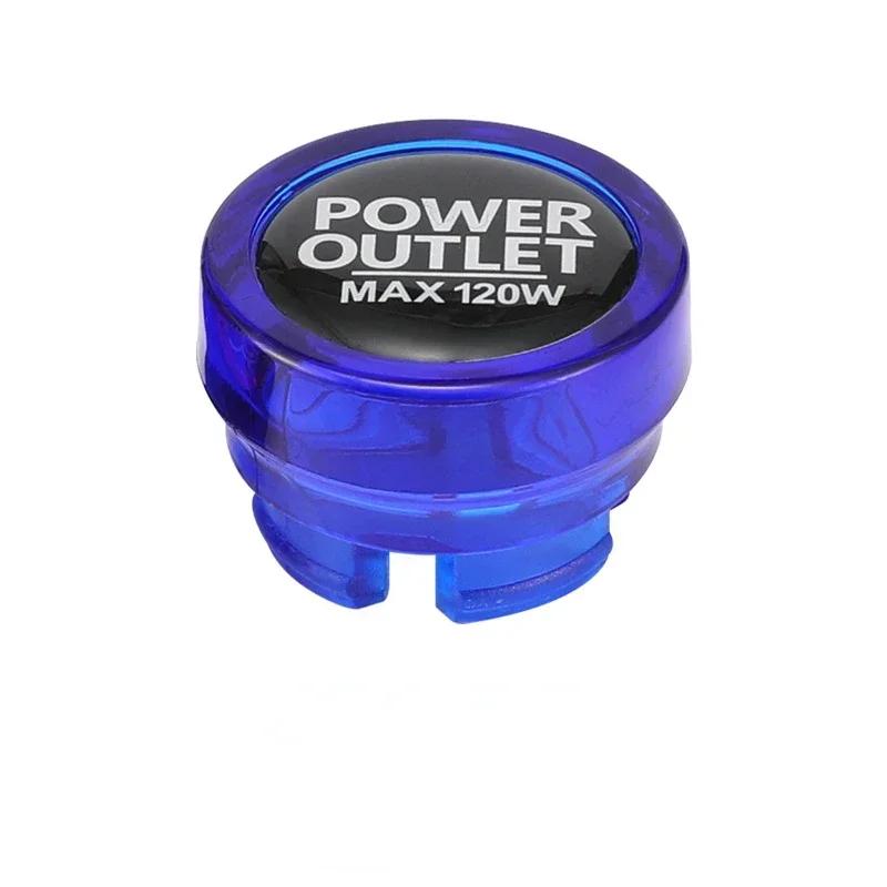 Car Lighter Plug Cover Dustproof Plug Fire Missile Button Decorations Cap Shield Automotive Vehicles Cigarette Lighter Covers