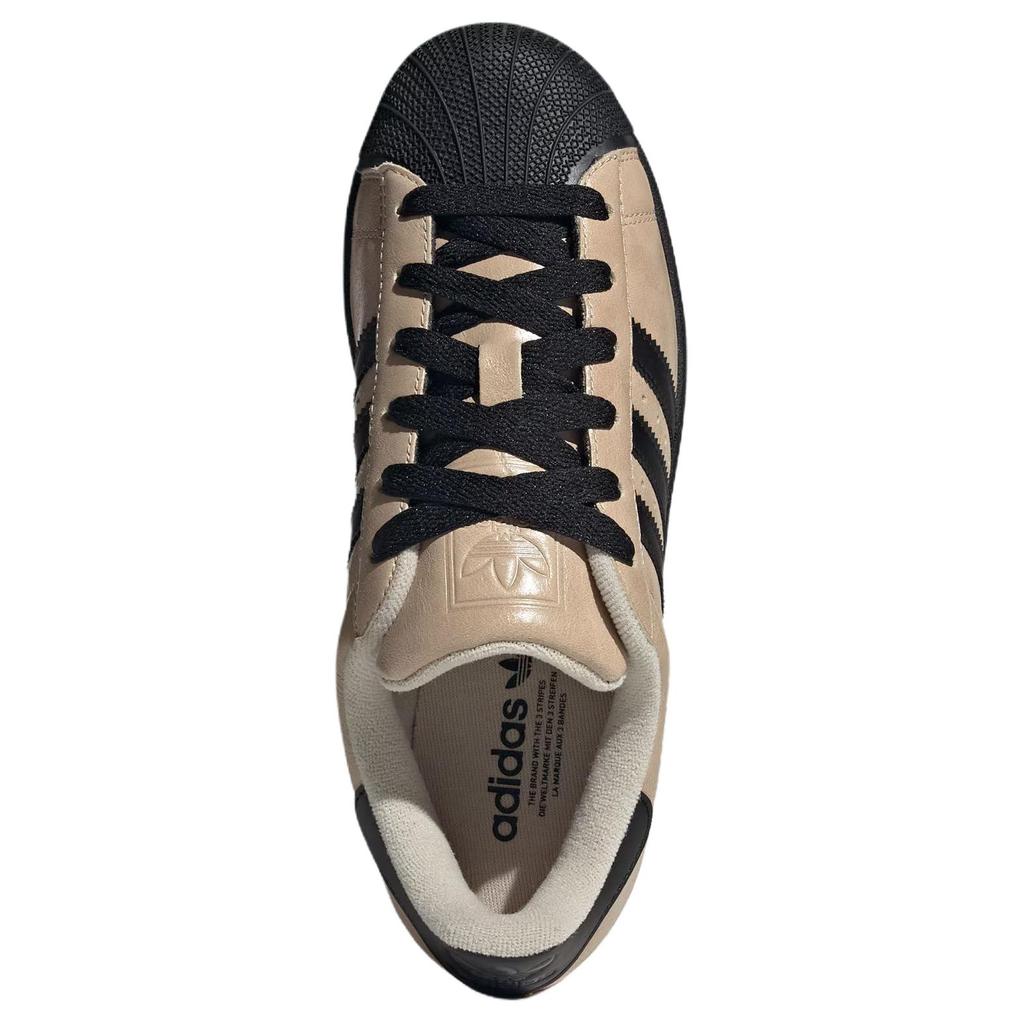 adidas Originals Superstar 2 Skateboard Shoes Women's Brown Black IH6661