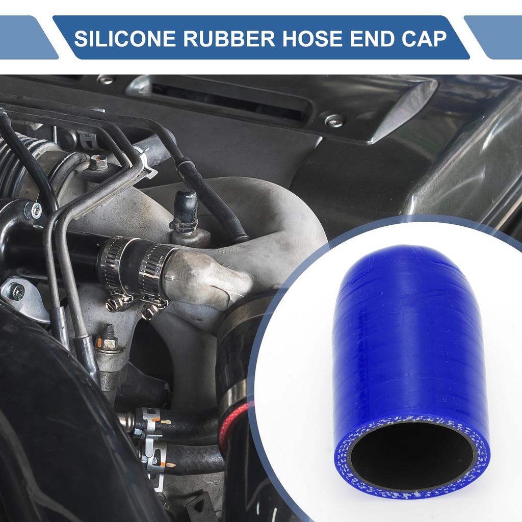 X AUTOHAUX Inner Diameter 1.2 Inches (30 Mm) Length 2.0 Inches (50 Mm) Blue