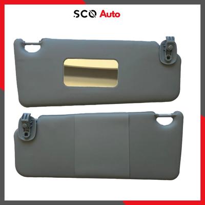 For Dacia Logan For Renault Logan Sun Visor Set 2 Pcs Gray Left Right 2004-2015