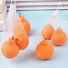 1/2/3/Pcs Orange Squeeze Toy with Mesh Bag Stress Relieving Dekopon Tangerine Toy Stretchy Anti-anxiety Simulation Fruit Sensory Fidget Toy