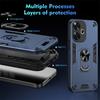 For Xiaomi Poco F6 5G Case Armor Magnetic Holder Ring Shockproof Phone Case For Poko Little F6 F 6 PocoF6 Lens Protective Cover