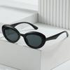 Winter Oval Sunglasses, Retro Simple Round Glasses, Personalized Versatile Y2K Sunglasses