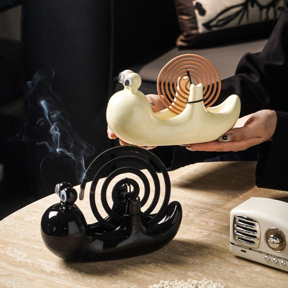 Ceramic Mosquito Coil Holder Cute Mosquito Incense Base Mosquito Incense Bracket  Summer