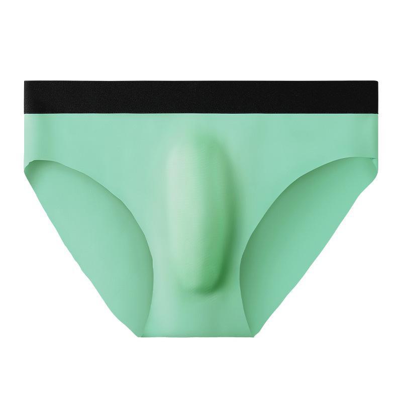 Męskie, ultracienkie, bezszwowe majtki Ice Silk – oddychająca, miękka i wygodna bielizna letnia