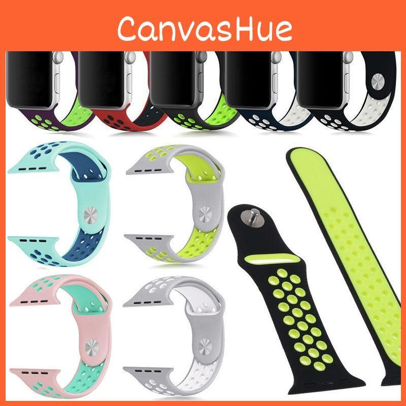 Silicone Replacement Sport Wrist Bracelet Strap Suitable For I