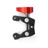Super Clamp Camera Clamp Mount Monitor 360° Ballhead Magic Arm Double Ball Head Adapter for DSLR Camera/Gopro/LED Lights/phone