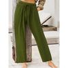 Pantaloni da donna Pantaloni casual estivi Pantaloni da donna tinta unita Pantaloni da casa