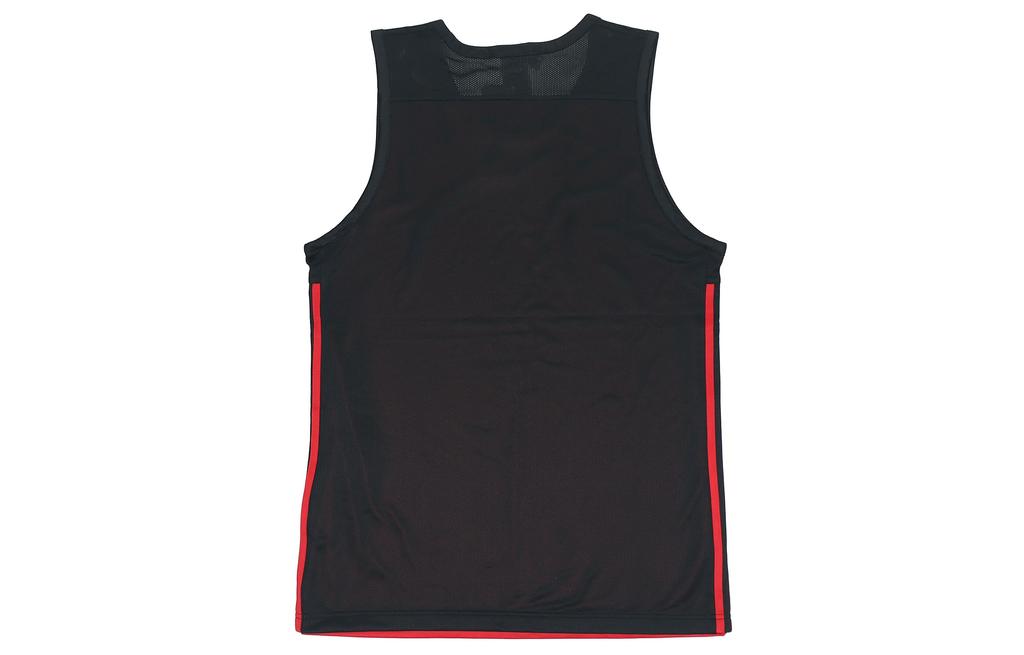Adidas Tank Tops Men's Black Red Crew Neck Moderate Other