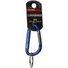 SK11 Aluminum Carabiner B, Blue, 5 X 50mm, SAC-550B