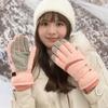 Winter Ski Gloves Men'S And Women'S Touch Screen Fleece Thickened Warm Cold-Proof Water-Proof Outdoor Riding Gloves