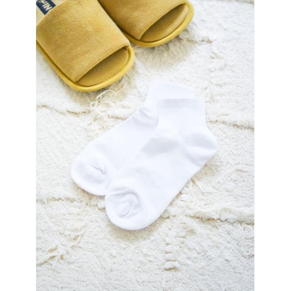 DaiSo Kikiya SockS Women S Reinforced Toe Hem SockS White