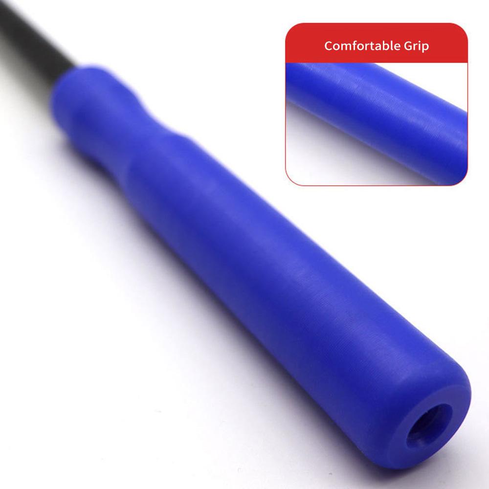 Werkzeugsatz zur Ausbeulreparatur, 7-teiliges lackfreies Ausbeulwerkzeug, Kohlefaserhammer mit 6 Ersatzspitzen