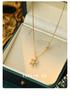 Autumn/Winter S925 Sterling Silver Snowflake Necklace – Korean Style Light Luxury Clavicle Chain for Women