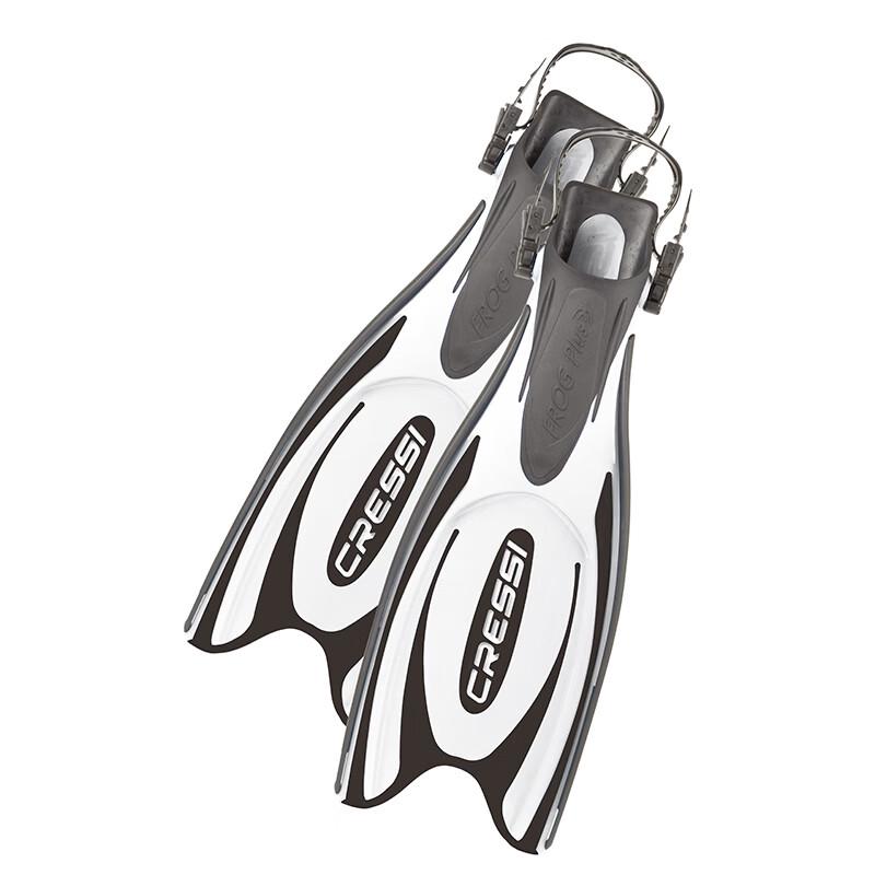 Cressi Frog Plus Adjustable Scuba Diving Fins S (37-39)