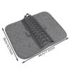 1PC Dish Drying Mats For Kitchen Countertops With Plastic Dish Rack Super Absorbent And Quick Dry Cutlery Rack And Extra Drying Mat
