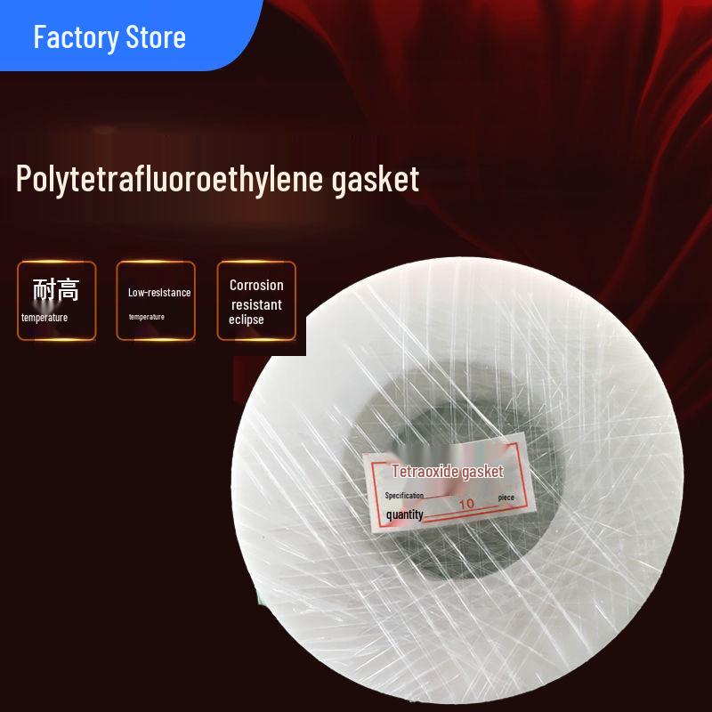 High-Temperature PTFE Flange Gasket - Teflon Pressure Gauge Seal