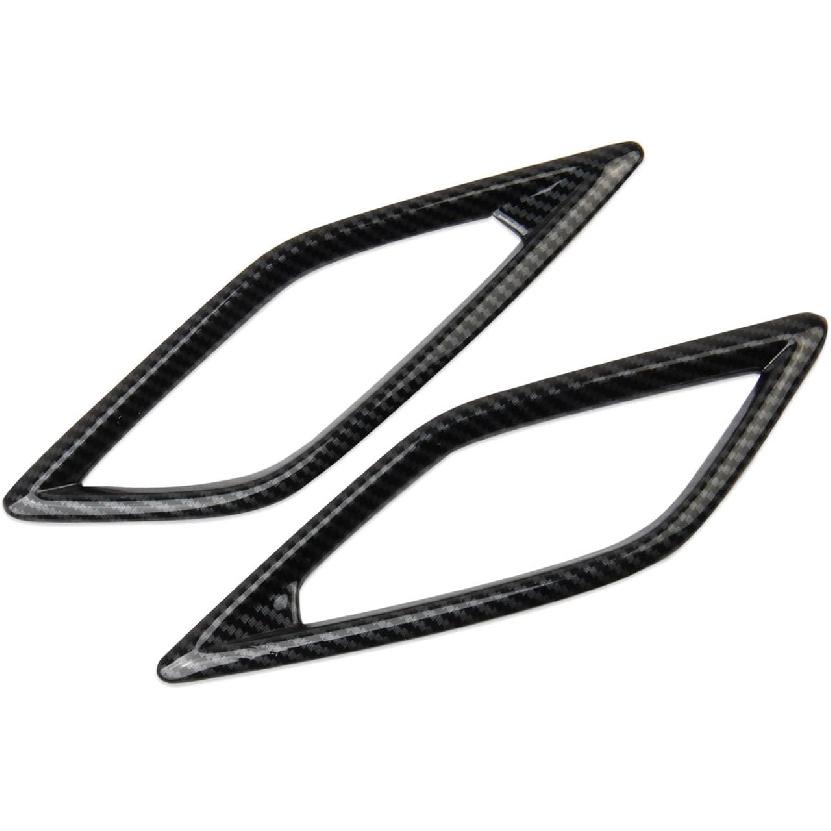 crosselec Carbon Fiber Style Center Console Dashboard Air Outlet AC Vent Cover Trim Accessories for 2019-2025 Acura RDX