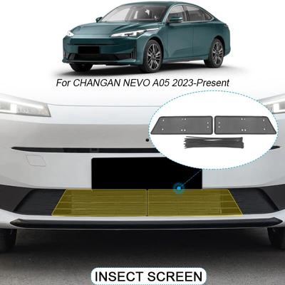 2db autós rovarálló levegő bemeneti védőburkolat betét Vent Racing grill szűrőháló tartozék CHANGAN NEVO A05 2023-2025