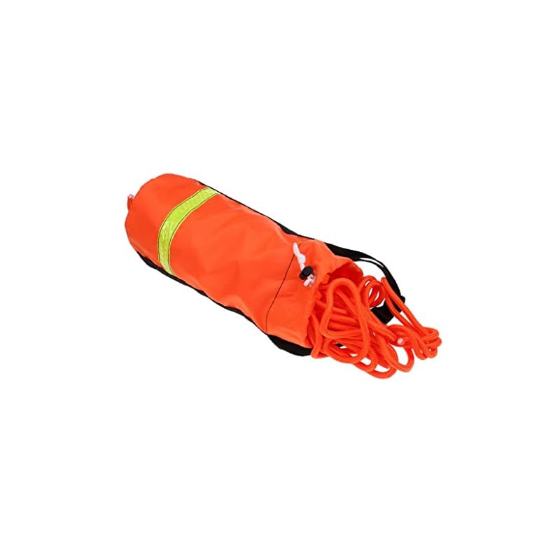 SONONIA Kayak Floating Lifeline Rescue Throw Rope Bag - 6 Sizes - Non-Reflective, 16m