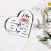 Butterfly Scripture Heart - Religious Inspirational Gift with Photography Utility