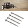 4pcs RC Rear Lower Hinge Pin Steel Aluminum Alloy RC Hinge Pin with M3 Nut for   1Celsius7 1Celsius8 Series