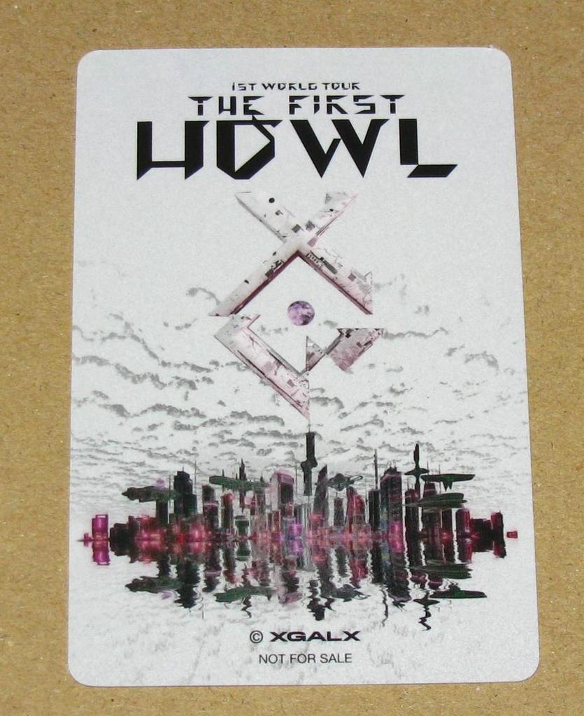 [USED] XG THE FIRST HOWL Trading Card COCONA Hong Kong