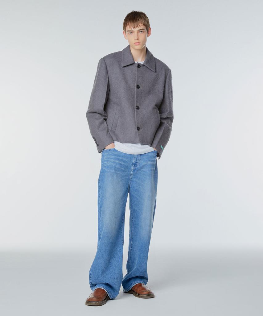Instantfunk Ms Single Wool Crop Jacket