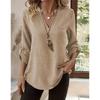 Solid Casual Loose Blouses for Women Fashion Autumn Vintage Women's Oversized Shirts and Blouses Elegant Youth Female Tops