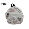 Oxford Cloth Key Bag Mini Backpack Coin Purse, Scratch Resistant Zippered Compartment Small Zipper Pouch Keychain Bag, Waterproof Earphone Case