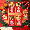 2026 Year of the Horse Spring Festival Red Envelopes: Creative Zodiac Cartoon Designs for Lucky Money