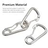 Spring Snap Hook Carabiner 316 Stainless Steel Marine Grade Heavy Duty Spring Snap Hooks for Diving Equipment