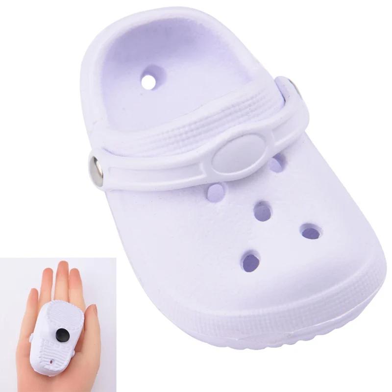 2Pcs Colorful Shoe Decoration Cute Mini Shoes Charms Adult Kids DIY Detachable Shoe Buckle Shoe Accessories
