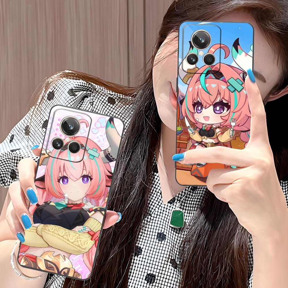 Game GI Varesa Matte TPU Mobile Phone Case for Realme 15 14 13 12 11 10 9 Pro Plus T i Lite 5G Colorful Printing Cover