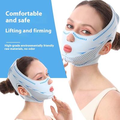 Haka Kind Slankande Bandage V-form V-linje Lyftmask Ansiktslyft Anti Rynkband Sovmask Skönhet Hälsa