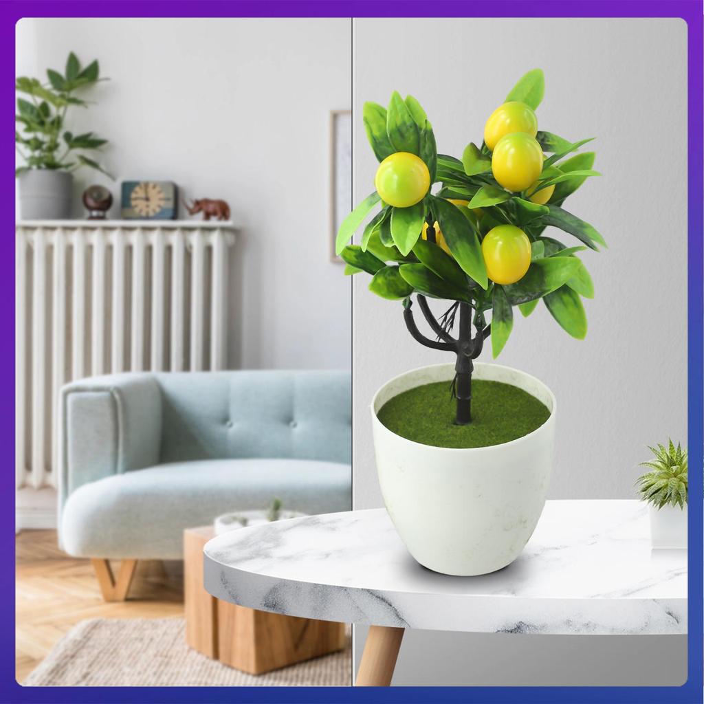 Artificial Artificial LemonTree False Plant Artificial Lemon Tree Beautiful