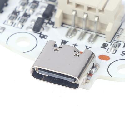 1 stk Type-C Bordlampe Printplade USB Opladning LED Touch Lille Natlampe