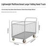 Heavy-Duty Cold-Rolled Steel Warehouse Fence Trolley