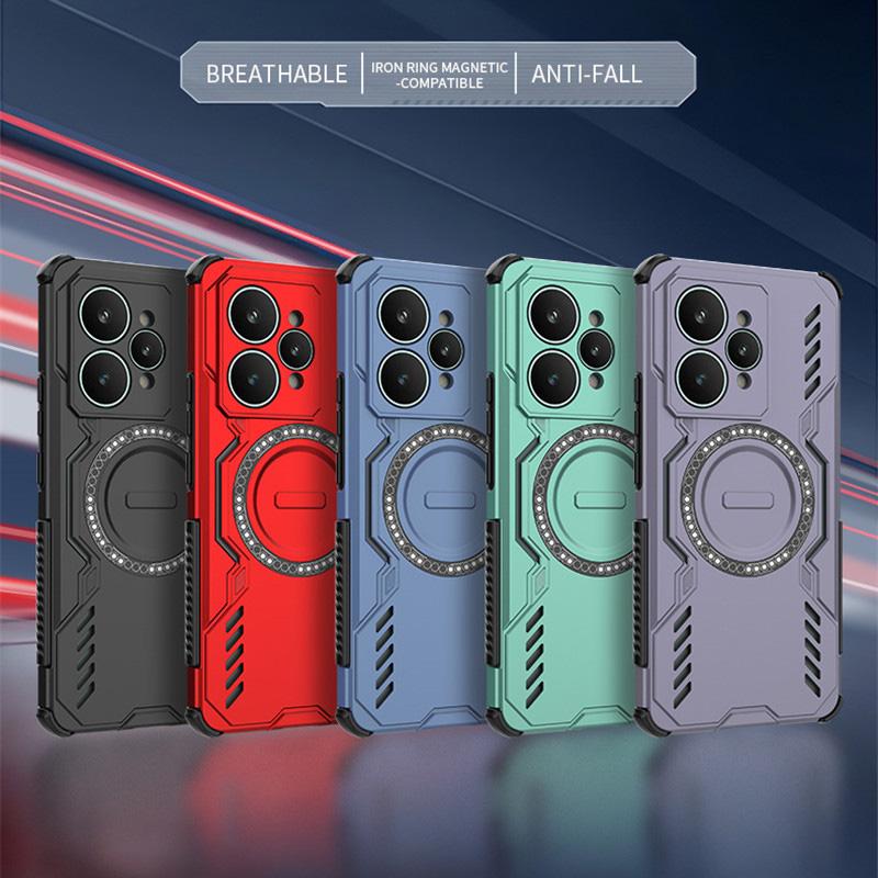 Heat Dissipation Cases For Realme 15 Pro Case Realme 15 Pro Cover Shockproof Magsafe Wireless Charging Phone Cover Realme 15 Pro