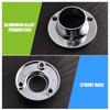 Steel Wardrobe Flange Brackets Connectors Metal Pipe Connectors Wardrobe Flange for Secure & Stylish Closet Assembly