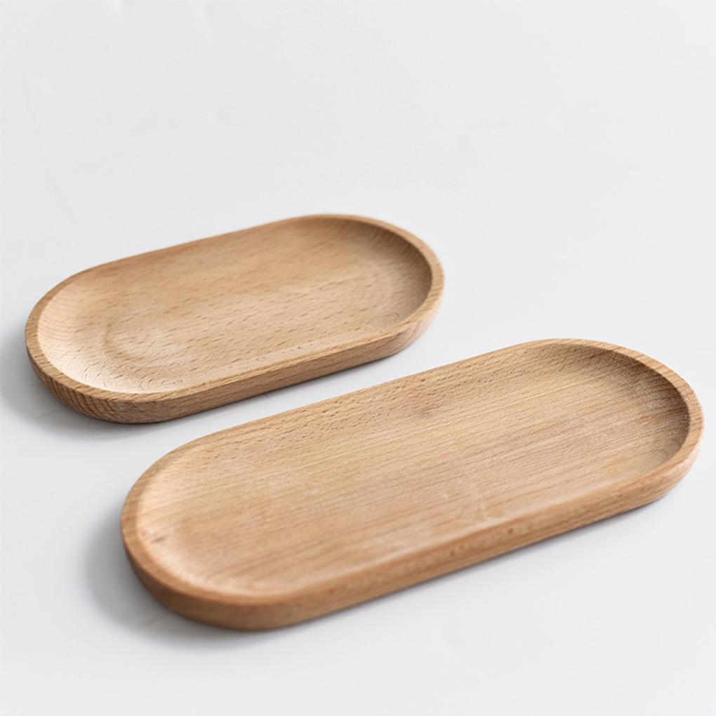 Serving Plate Kitchen Utensils Craftsmanship Oval Shape Decorative Household Accessories Food Tray Storage Pallet Tea Cup Saucer