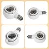 Aiwode E17 To E26 Conversion Socket, Adjustable Angle, for E26 LED Bulbs, for Direct Installation In Angled Downlights, with Full Sensor Display,