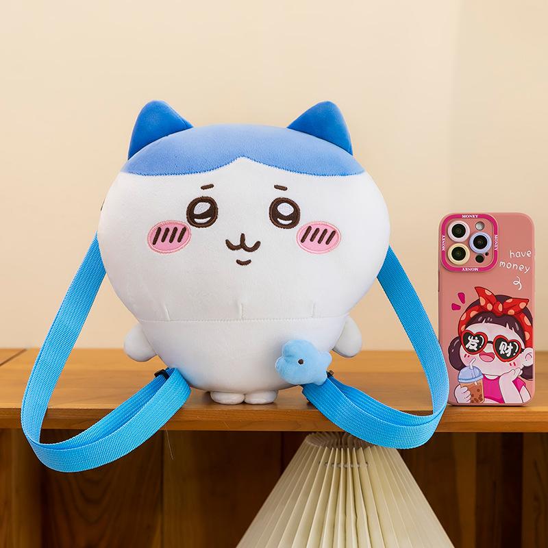 New Xiaobaji Yiwusachi Backpack Children's Schoolbag Girls Mobile Phone Bag Plush Toy Doll