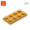 88Pcs/Lot 3020 2x4 Basic Construction Bricks Colorful Traditional Parts Works With featuring Brick DO IT YOURSELF Kids Toy Assembly Gift Idea Box